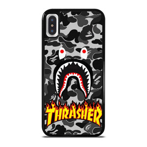 BAPE SHARK THRASHER iPhone X / XS Case Cover