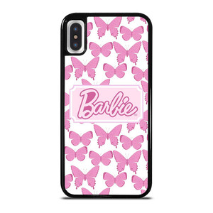 BARBIE BUTTERFLY PINK iPhone X / XS Case Cover