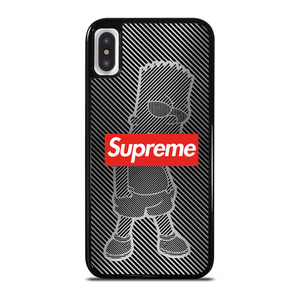 BART SIMPSON STRIPE SUPREME iPhone X / XS Case Cover