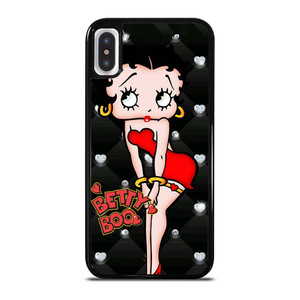 BETTY BOOP DIAMOND POLKADOT iPhone X / XS Case Cover