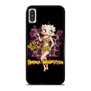 BETTY BOOP LEOPARD iPhone X / XS Case Cover