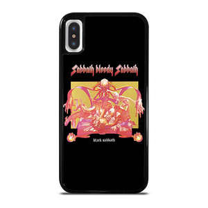 BLACK SABBATH BLOODY ALBUM COVER iPhone X / XS Case Cover