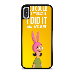 BOBS BURGERS LOUISE QUOTE iPhone X / XS Case Cover