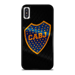 BOCA JUNIORS FC LOGO EMBLEM iPhone X / XS Case Cover