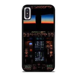 BOEING PLANE COCKPIT iPhone X / XS Case Cover