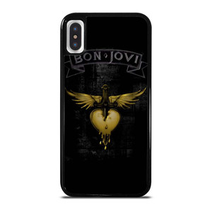 BON JOVI BAND GOLD LOGO iPhone X / XS Case Cover
