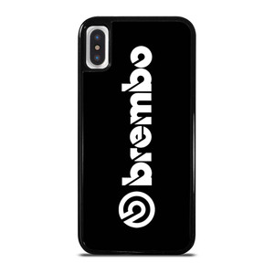 BREMBO DISC BRAKE BLACK LOGO iPhone X / XS Case Cover