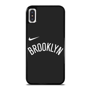 BROOKLYN NETS NIKE WORDMARK iPhone X / XS Case Cover