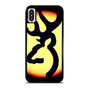 BROWNING SILHOUETTE LOGO iPhone X / XS Case Cover
