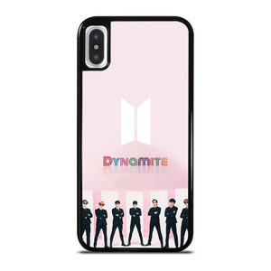 BTS DYNAMITE PINK iPhone X / XS Case Cover