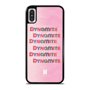 BTS DYNAMITE SONG iPhone X / XS Case Cover