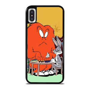 BUGS BUNNY AND GOSSAMER RED LOONEY TUNES iPhone X / XS Case Cover