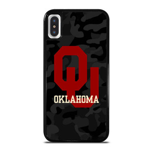 CAMO OKLAHOMA SOONERS LOGO iPhone X / XS Case Cover