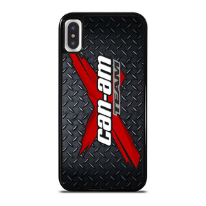 CAN AM X TEAM METAL LOGO iPhone X / XS Case Cover