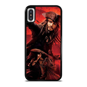 CAPTAIN JACK PIRATES OF THE CARIBBEAN POSTER iPhone X / XS Case Cover