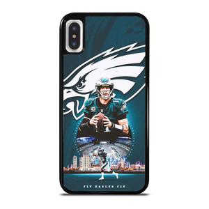 CARSON WENTZ PHILADELPHIA EAGLES NFL iPhone X / XS Case Cover