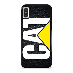CATERPILLAR CAT METAL BLACK iPhone X / XS Case Cover CATERPILLAR CAT METAL BLACK iPhone X / XS Case Cover