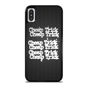CHEAP TRICK BAND METAL LOGO iPhone X / XS Case Cover
