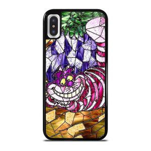 CHESHIRE CAT STAINED GLASS iPhone X / XS Case Cover