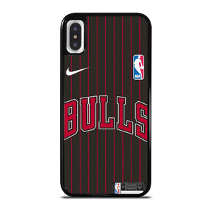 CHICAGO BULLS NIKE NBA STRIPE iPhone X / XS Case Cover