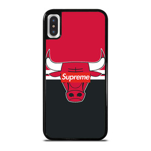 CHICAGO BULLS SUPREME LOGO iPhone X / XS Case Cover CHICAGO BULLS SUPREME LOGO iPhone X / XS Case Cover