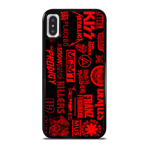 CLASSIC ROCK BAND LOGO iPhone X / XS Case Cover