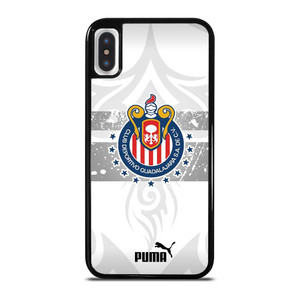 CLUB DEPORTIVO GUADALAJARA PUMA WHITE iPhone X / XS Case Cover CLUB DEPORTIVO GUADALAJARA PUMA WHITE iPhone X / XS Case Cover
