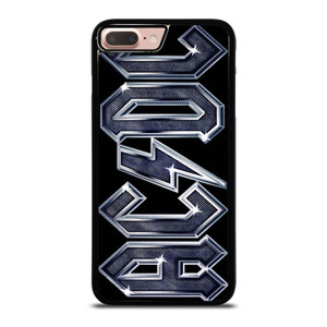 ACDC METAL CARBON LOGO iPhone 7 / 8 Plus Case Cover ACDC METAL CARBON LOGO iPhone 7 / 8 Plus Case Cover