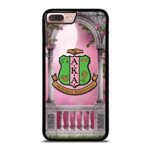 AKA PINK AND GREEN LOGO iPhone 7 / 8 Plus Case Cover