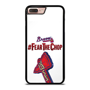 ATLANTA BRAVES FEAR CHOP SLOGAN iPhone 7 / 8 Plus Case Cover ATLANTA BRAVES FEAR CHOP SLOGAN iPhone 7 / 8 Plus Case Cover
