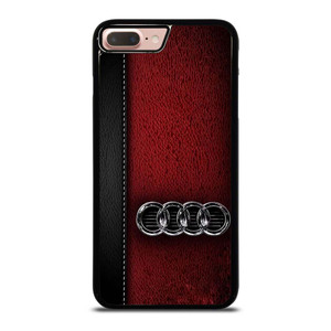 AUDI CAR RED LEATHER iPhone 7 / 8 Plus Case Cover AUDI CAR RED LEATHER iPhone 7 / 8 Plus Case Cover