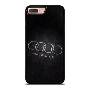 AUDI S LINE CAR EMBLEM iPhone 7 / 8 Plus Case Cover AUDI S LINE CAR EMBLEM iPhone 7 / 8 Plus Case Cover