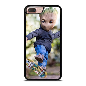 BABY GROOT SKATEBOARD iPhone 7 / 8 Plus Case Cover BABY GROOT SKATEBOARD iPhone 7 / 8 Plus Case Cover