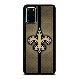 NEW ORLEANS SAINTS NFL METAL STRIPE Samsung Galaxy S20 Plus Case Cover