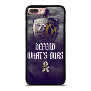BALTIMORE RAVENS DEFEND WHATS OURS iPhone 7 / 8 Plus Case Cover BALTIMORE RAVENS DEFEND WHATS OURS iPhone 7 / 8 Plus Case Cover