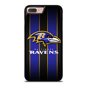 BALTIMORE RAVENS NFL STRIPE LOGO iPhone 7 / 8 Plus Case Cover BALTIMORE RAVENS NFL STRIPE LOGO iPhone 7 / 8 Plus Case Cover