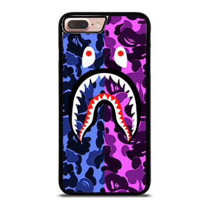 BAPE CAMO LOGO BLUE PURPLE iPhone 7 / 8 Plus Case Cover