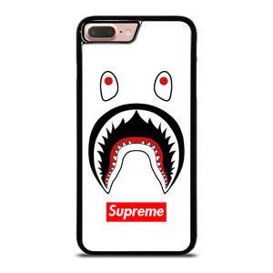 BAPE CAMO SHARK SUPREME WHITE iPhone 7 / 8 Plus Case Cover