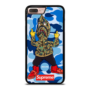 BATHING APE SUPREME SHARK CAMO iPhone 7 / 8 Plus Case Cover BATHING APE SUPREME SHARK CAMO iPhone 7 / 8 Plus Case Cover