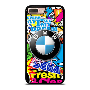 BMW STICKER BOMB iPhone 7 / 8 Plus Case Cover BMW STICKER BOMB iPhone 7 / 8 Plus Case Cover