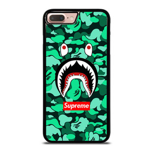 CAMO BATHING APE SUPREME GREEN iPhone 7 / 8 Plus Case Cover