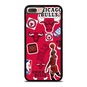 CHICAGO BULLS STICKER BOMB iPhone 7 / 8 Plus Case Cover