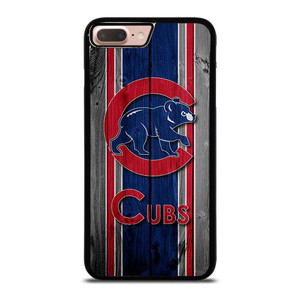 CHICAGO CUBS WOODEN LOGO iPhone 7 / 8 Plus Case Cover CHICAGO CUBS WOODEN LOGO iPhone 7 / 8 Plus Case Cover