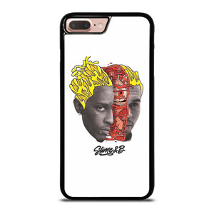CHRIS BROWN YOUNG THUG SLIME & B iPhone 7 / 8 Plus Case Cover CHRIS BROWN YOUNG THUG SLIME & B iPhone 7 / 8 Plus Case Cover