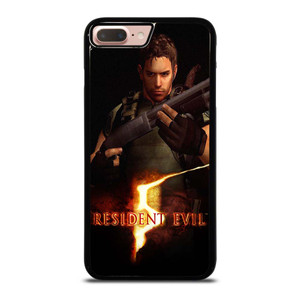 CHRIS REDFIELD RESIDENT EVIL GAMES iPhone 7 / 8 Plus Case Cover CHRIS REDFIELD RESIDENT EVIL GAMES iPhone 7 / 8 Plus Case Cover