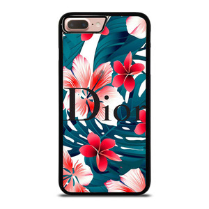 CHRISTIAN DIOR HIBISCUS FLOWER iPhone 7 / 8 Plus Case Cover
