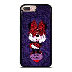 COACH MINNIE MOUSE PURPLE iPhone 7 / 8 Plus Case Cover COACH MINNIE MOUSE PURPLE iPhone 7 / 8 Plus Case Cover