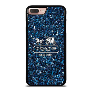 COACH NEW YORK BLUE STONE iPhone 7 / 8 Plus Case Cover