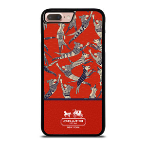 COACH NEW YORK DOG PARTY iPhone 7 / 8 Plus Case Cover