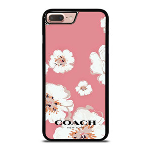 COACH NEW YORK PINK FLOWER iPhone 7 / 8 Plus Case Cover